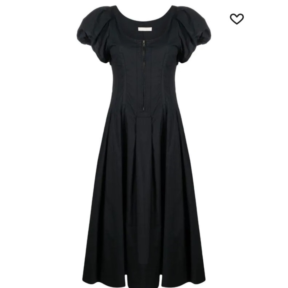 Ulla Johnson Malie puff sleeve poplin dress